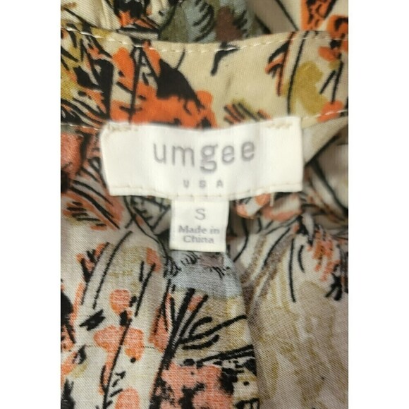 Umgee Mini Dress/Tunic Crochet Trimmed Neck - Size S - Picture 10 of 15